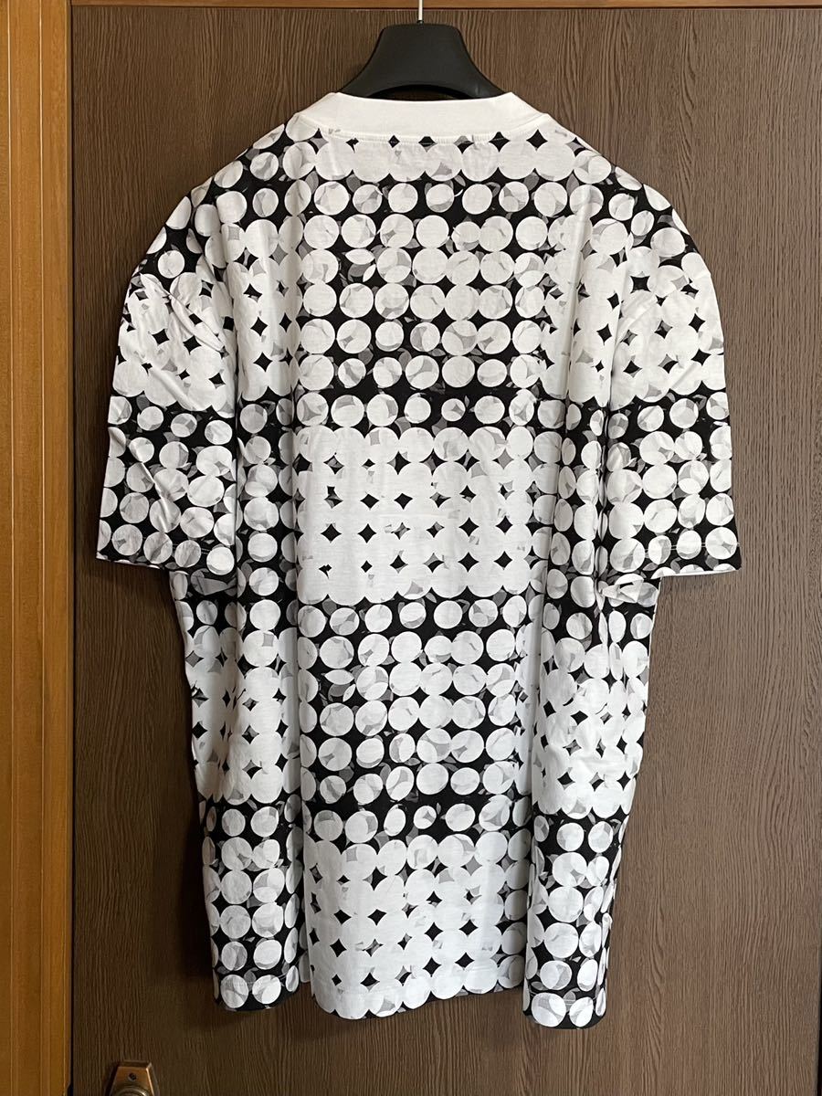 白50新品69%off メゾンマルジェラ パンチホール ポルカドット Tシャツ