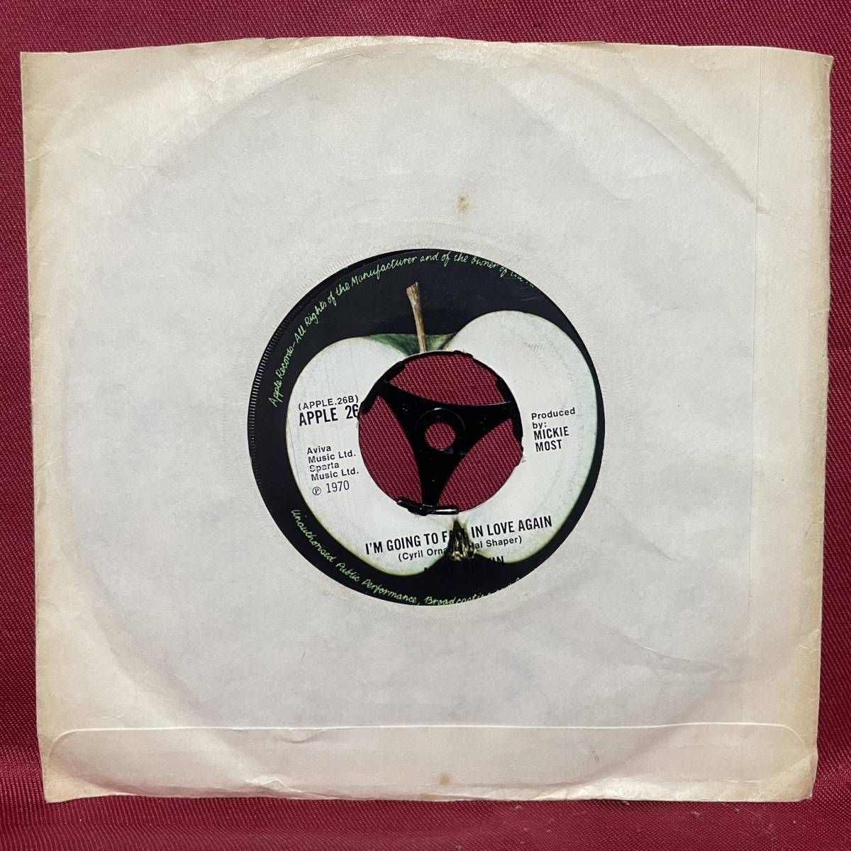 ◆UKorg7”s!◆MARY HOPKIN◆KNOCK, KNOCK WHO'S THERE?◆_画像4