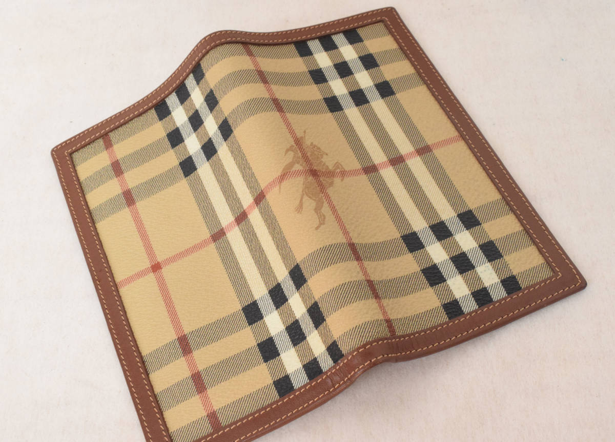 未使用品 BURBERRY バーバリー ノバチェック/シャドーホース 二 未使用品 BURBERRY バーバリー ノバチェック/シャドーホース 二