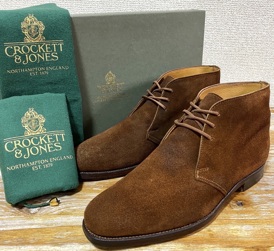 Crockett&Jones クロケットアンドジョーンズ SANDFORD チャッカブーツ