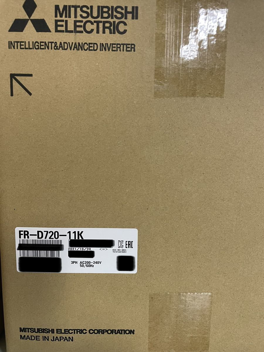 三菱電機 インバータ FR-D720-11K 新品未使用品 200V 11KW www