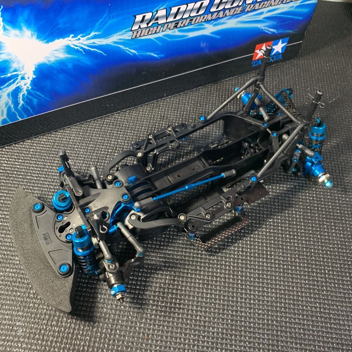 レアパーツ付き タミヤ TA07 RR 仕様 フルオプション 絶版アルミバルク