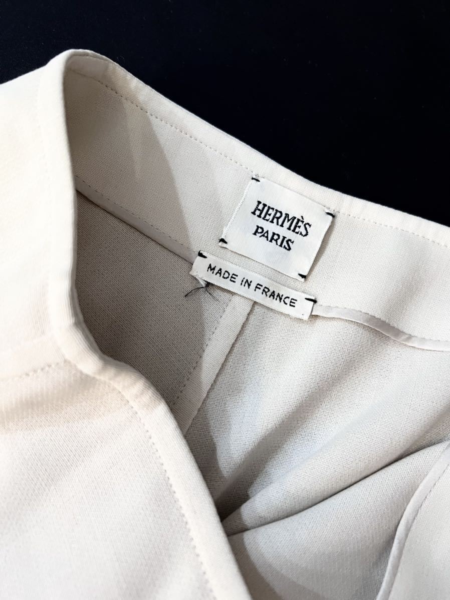 HERMES ゴルチエ期 ワイドパンツ スラックス バギー エルメス | www