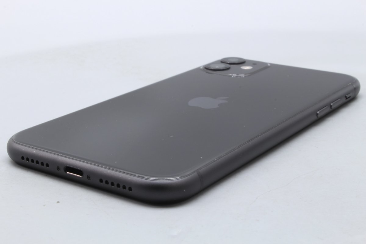 Apple iPhone11 128GB Black A2221 MWM02J/A バッテリ90%■SIMフリー★Joshin5090【1円開始・送料無料】