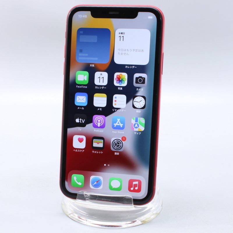 Apple iPhone11 64GB (PRODUCT)RED A2221 MWLV2J/A バッテリ90%□SIM
