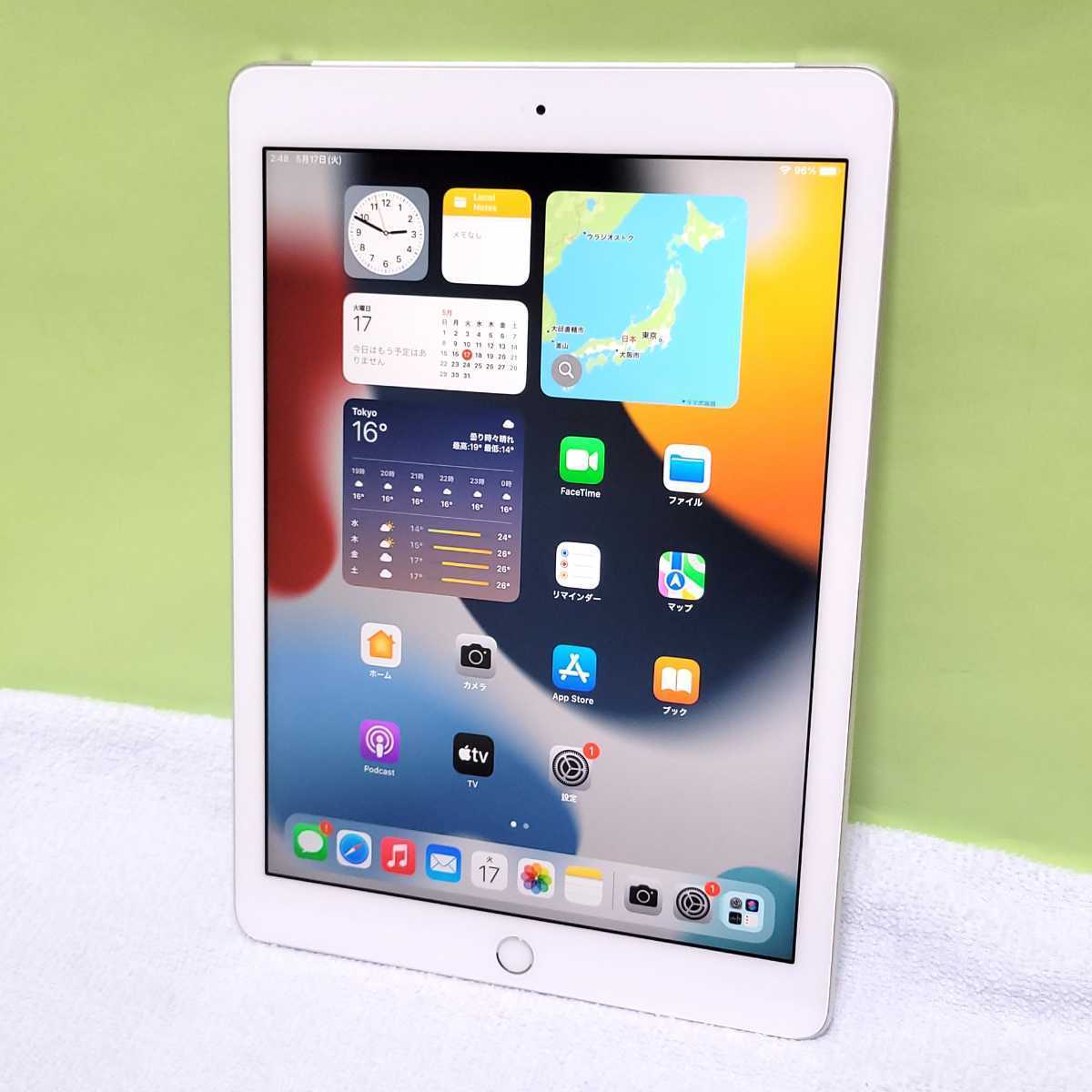Apple iPad 第5世代 32GB Wi-Fi + Cellularモデル A1823 Softbank 9.7