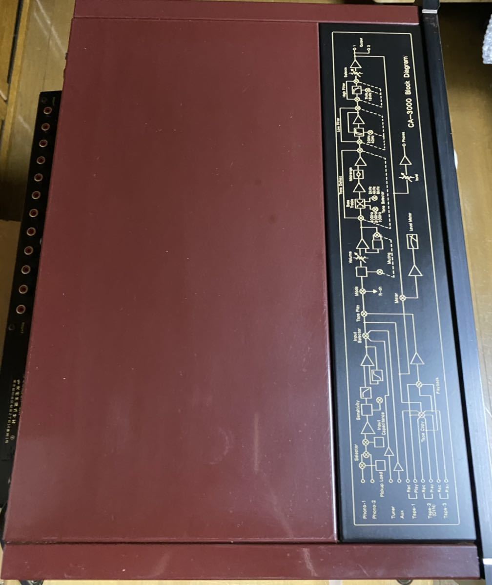 希少 サンスイ CA-3000 美品 上位機種 動作確認済み SANSUI 希少 サンスイ CA-3000 美品 上位機種 動作確認済み SANSUI