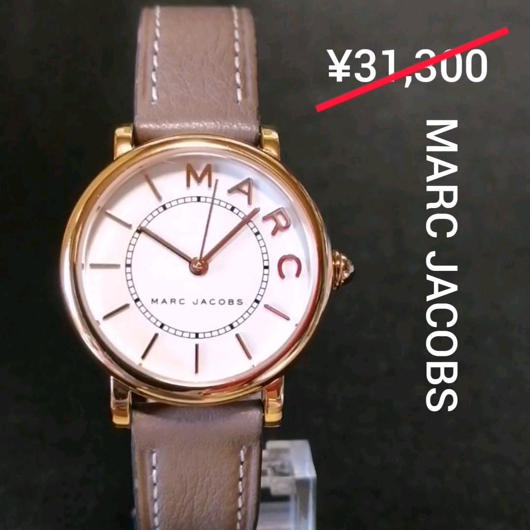 マークジェイコブスMARCJACOBS◆新品●稼働良好♪レディース腕時計