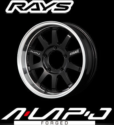 送料無料4本セット RAYS KCDECOR A-LAP-J 5.5J+20 5H/139.7 16インチ