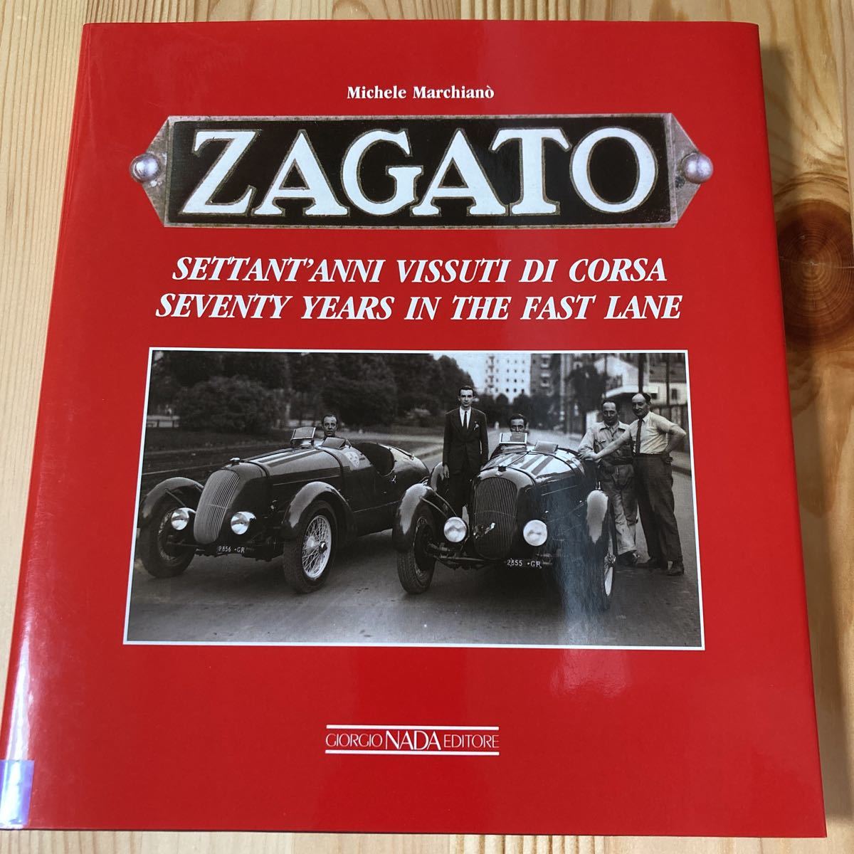 洋書　ZAGATO　ザガート　ミラノ　イタリア自動車　TORPEDO/アルファロメオ　外車　カバーにシールあり　ゆうパック　６０サイズ_画像1