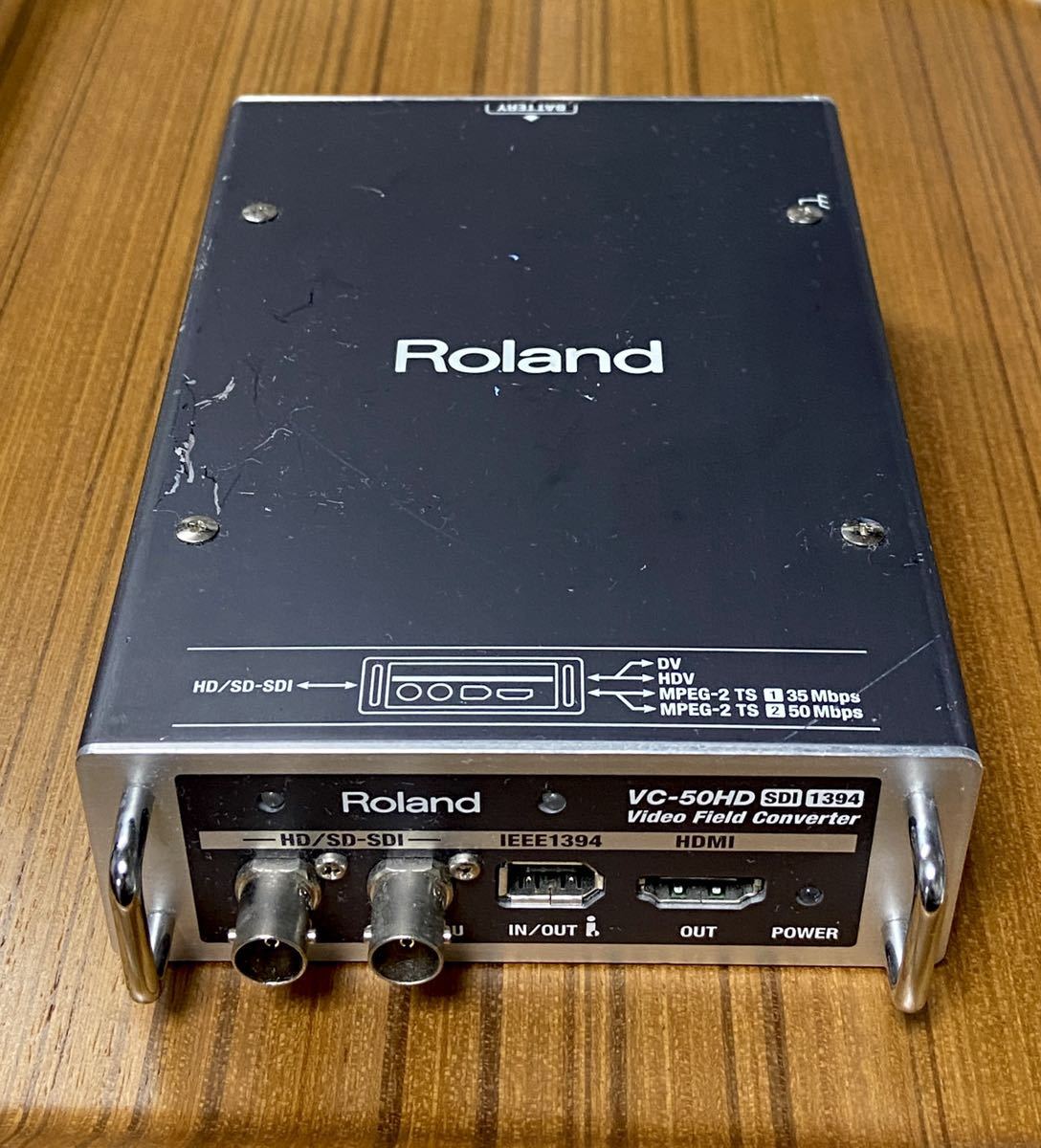 動作未確認ジャンク品 ローランド Roland ビデオフィールドコンバーター VC-50HD 本体のみ_画像1