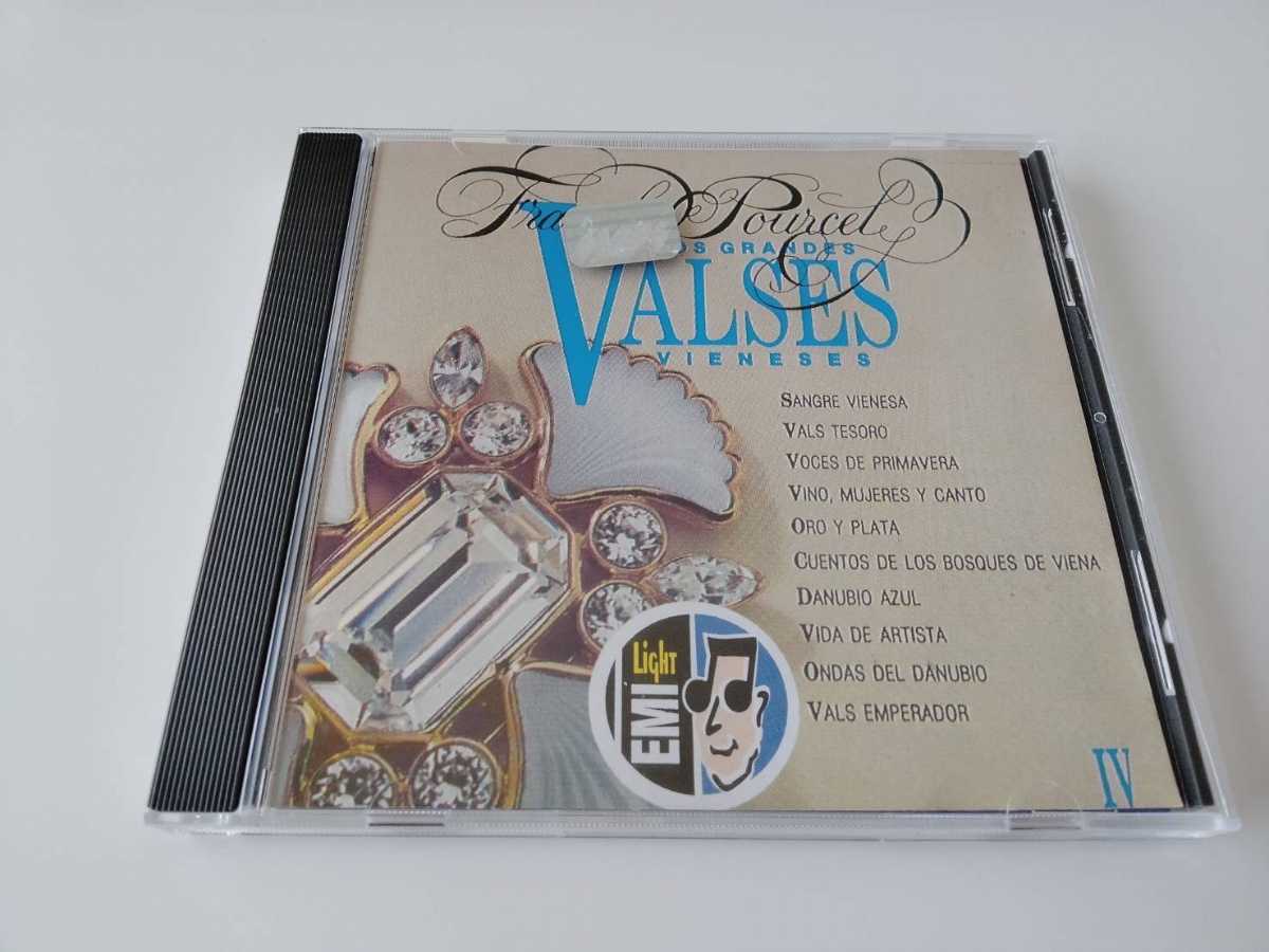 Frank Pourcel / Los Grandes Valses Vieneses CD EMI COLOMBIA 077779763320 96年リリース作品,入手困難希少コロンビア盤_画像1