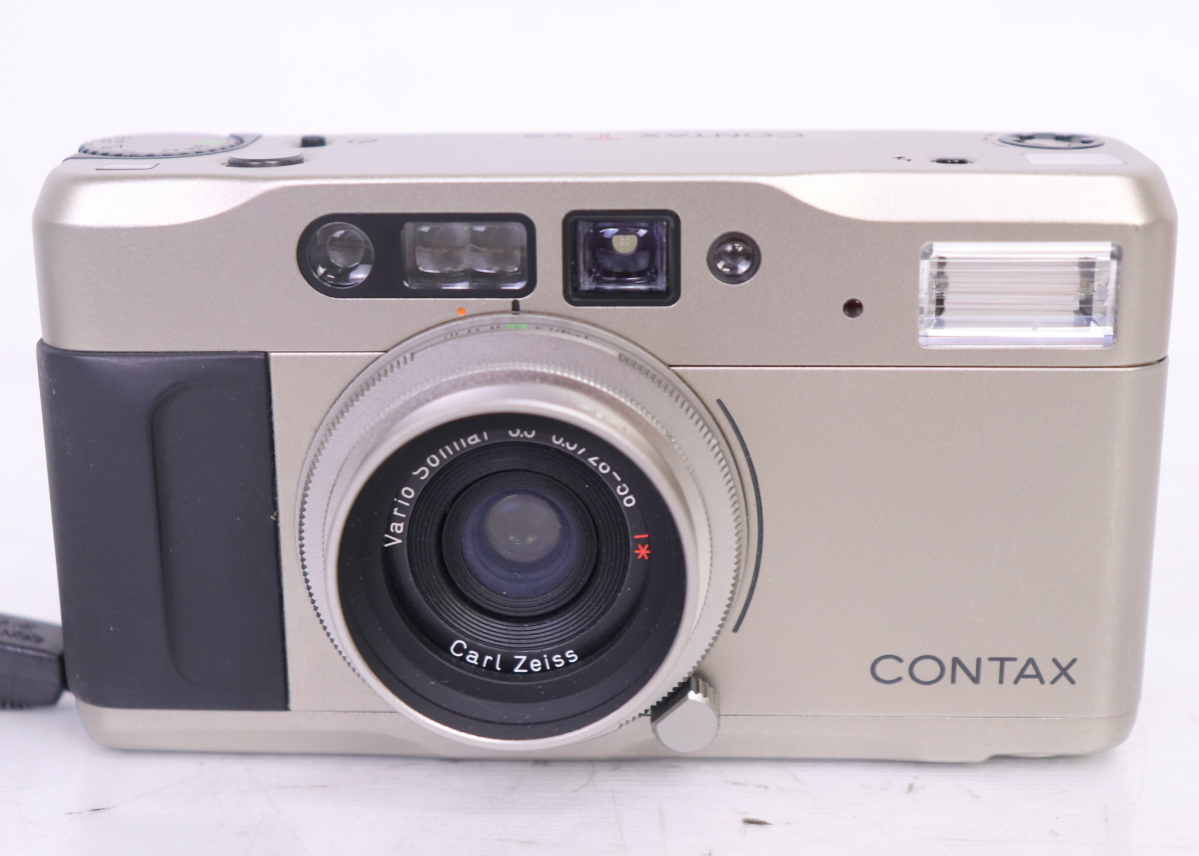 【ト葛】 CONTAX コンタックス TVS コンパクトカメラ Carl Zeiss Vario Sonnar f=3.5-6.5 28-56㎜ CH347CYY51_画像2