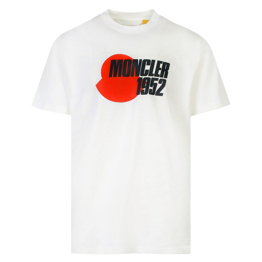 送料無料 137 MONCLER GENIUS モンクレール ジーニアス ホワイト 8C00002 8390T 半袖 Tシャツ size M_画像1