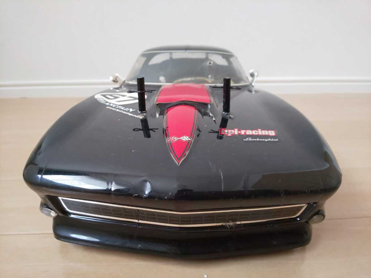 Yahoo!オークション - hpi 1/10 1967 シボレー コルベット 塗装済み...