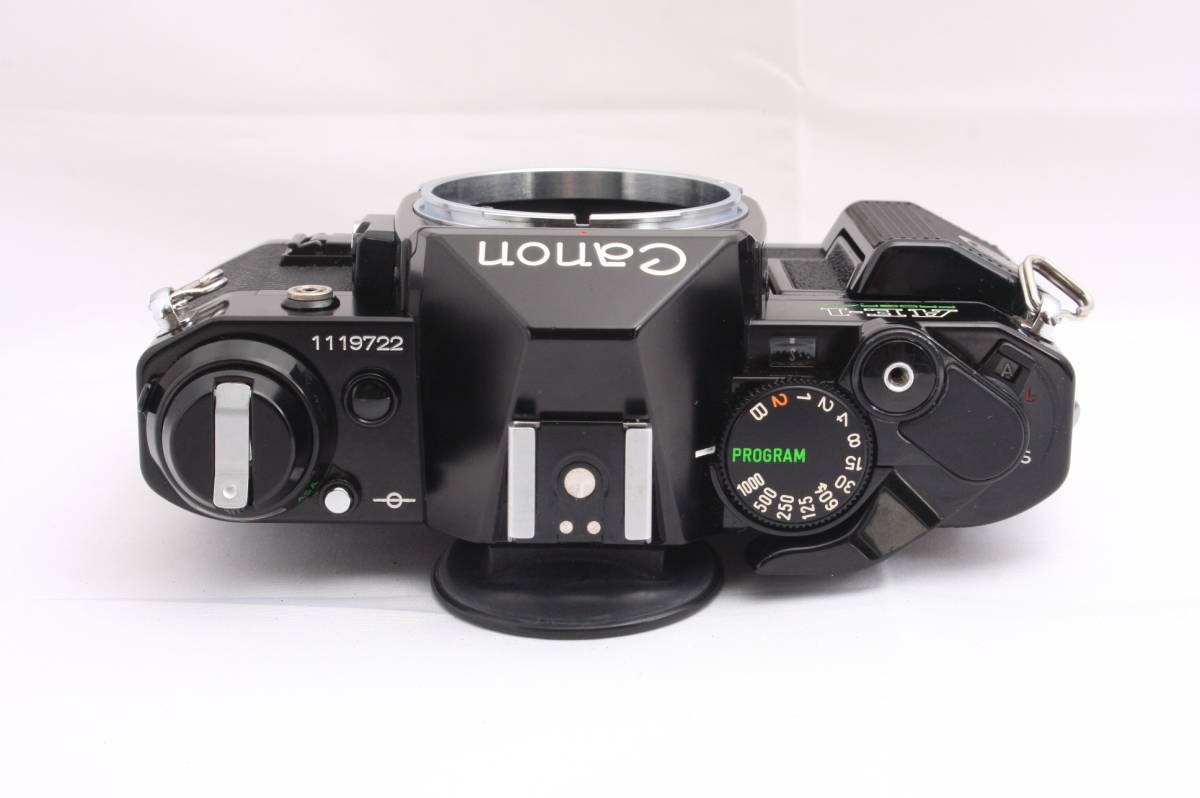 ★美品★完動品★名機★Canon AE-1 PROGRAM ブラックボディ★キヤノン★ワンランク上の高級一眼レフ★#112_画像4