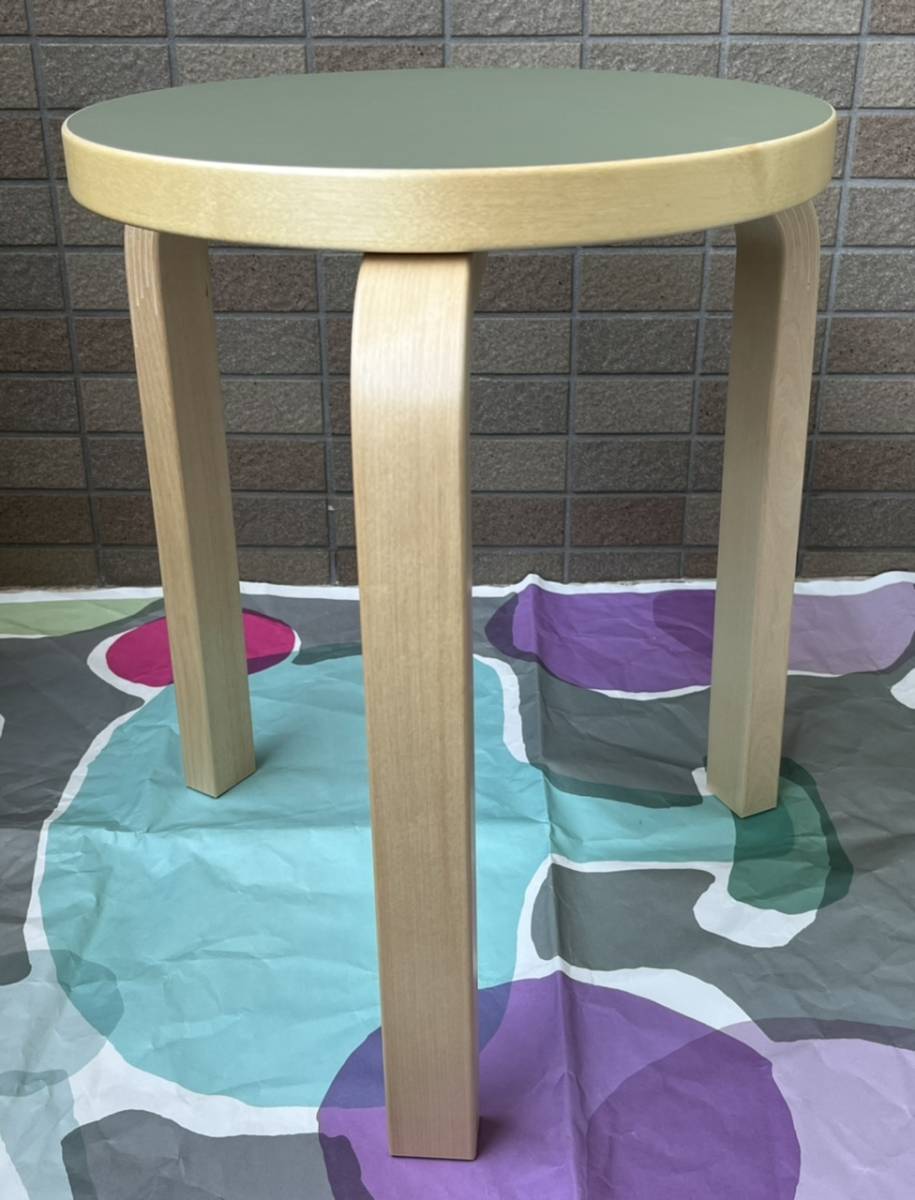 Artek アルテック☆スツール60(3本脚)☆スコープ別注 リノリウム
