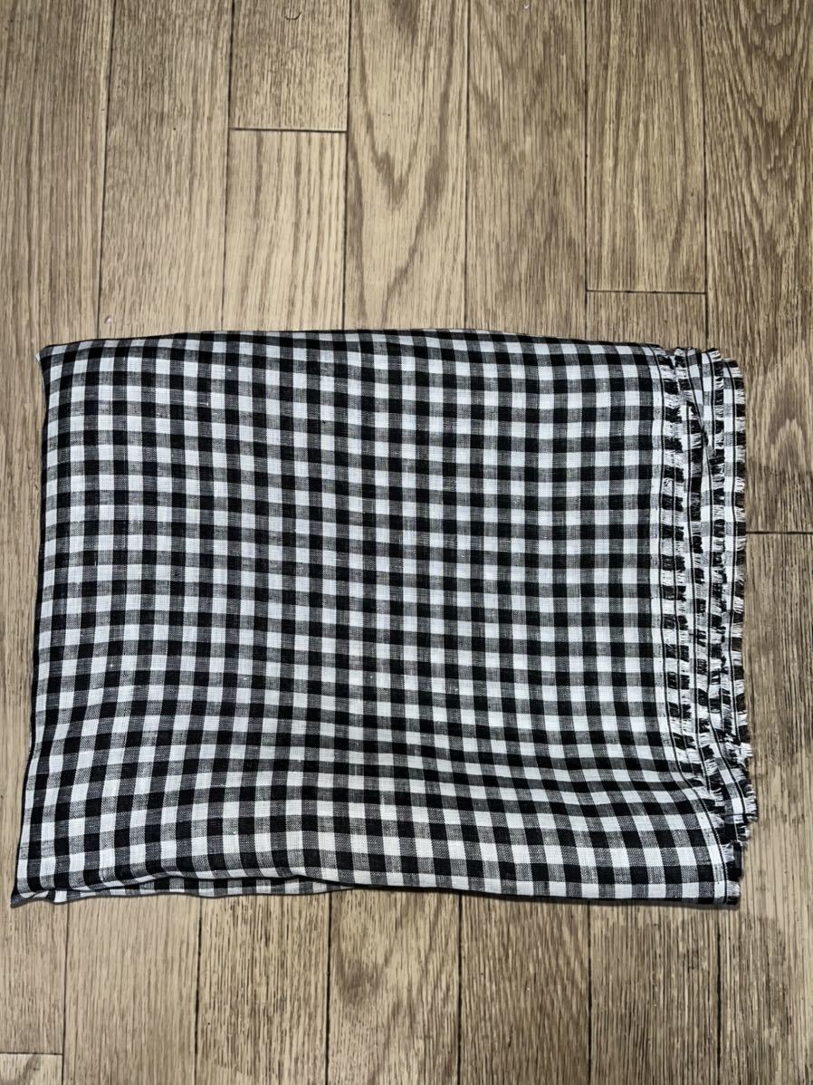 Libeco 60リネン ギンガムチェック ネイビー 4M リベコ item details