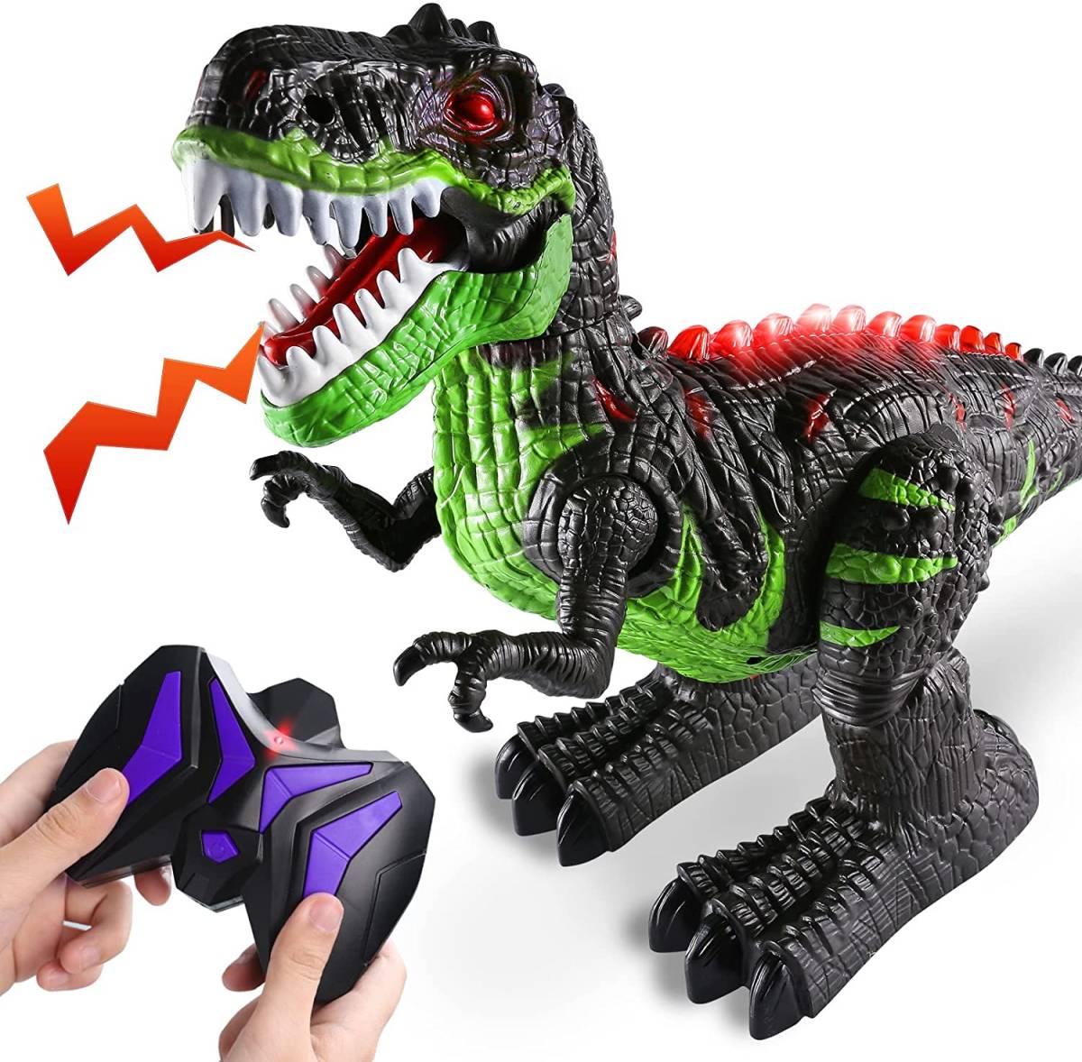 恐竜おもちゃ 電動ロボット 男の子　ジュラシック　リモコン　ダイナソー
