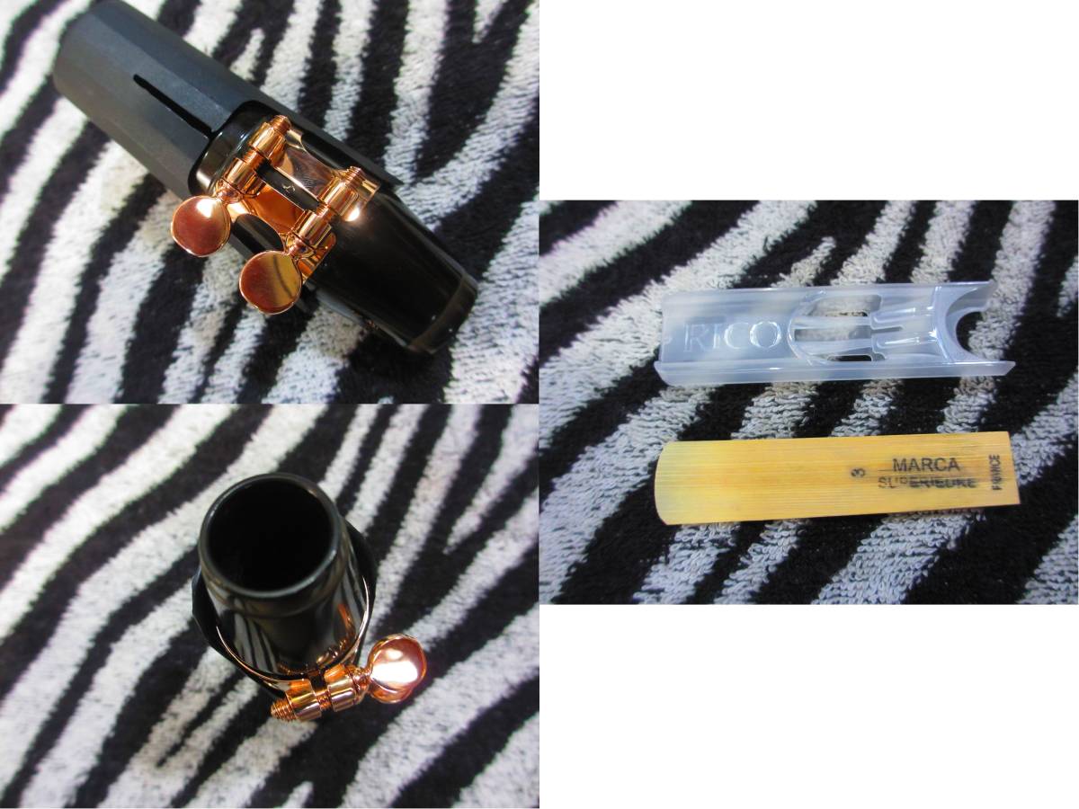 セルマー アルトサックス用マウスピース S90-180 + HBリガチャー PGP 美品(おまけ付)