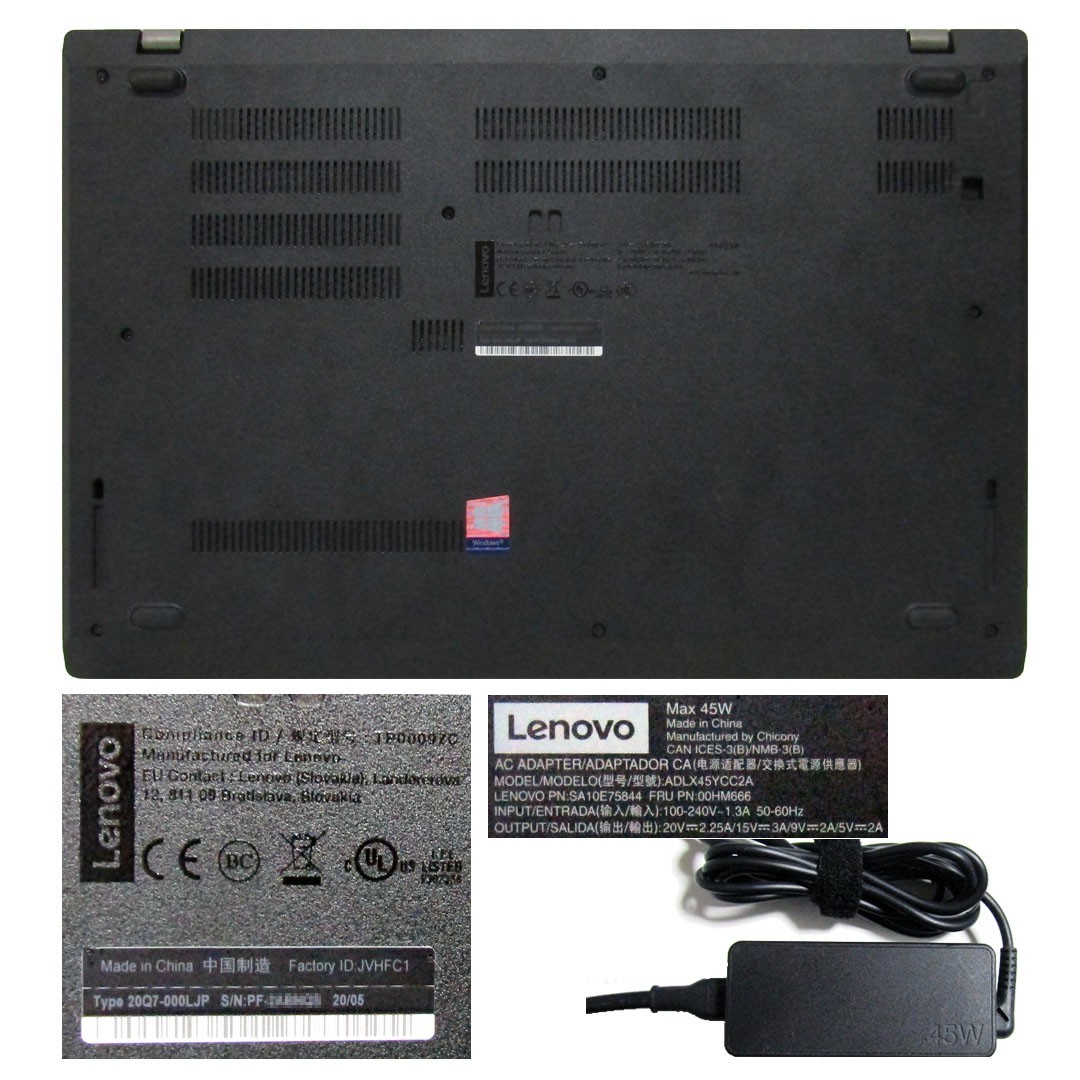 Lenovo ThinkPad L590 第8世代Core i3 メモリ16G/新品SSD500G Lenovo ThinkPad L590 第8世代Core i3 メモリ16G/新品SSD500G