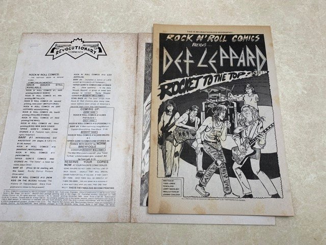 洋コミック　DEP LEPPARD　ROCK'N'ROLL COMICS　CIJ23_画像3