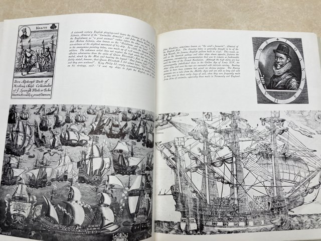  иностранная книга парусное судно. желтый золотой времена 1967 год /CGD1616