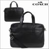 新品 COACH コーチ ビジネスバッグ/ブリーフケース 2way 本革レザー 黒ブラック F54801 BLK 定価95,000円