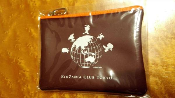 新品未使用 キッザニアクラブ東京会員限定 更新特典 オリジナルポーチ ケース_画像1