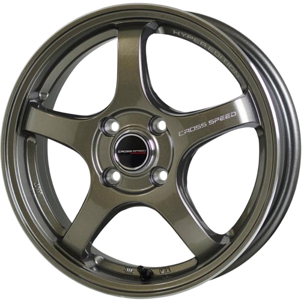 ★軽量★16inch 7J+42 4H100 新品 人気 逆ゾリ クロススピードCR5 ホイール1台分 タイヤset可能 CIVIC SUCCEED PROBOX ROADSTER ブロンズ_画像7