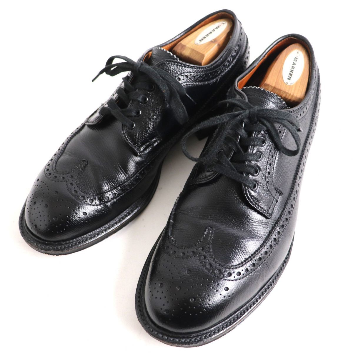 美品◇Alden オールデン 58711 アルパインカーフ ロングウィングチップ