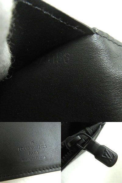 美品▽ルイヴィトン ポルトフォイユブラザ モノグラムシャドウ 型押し