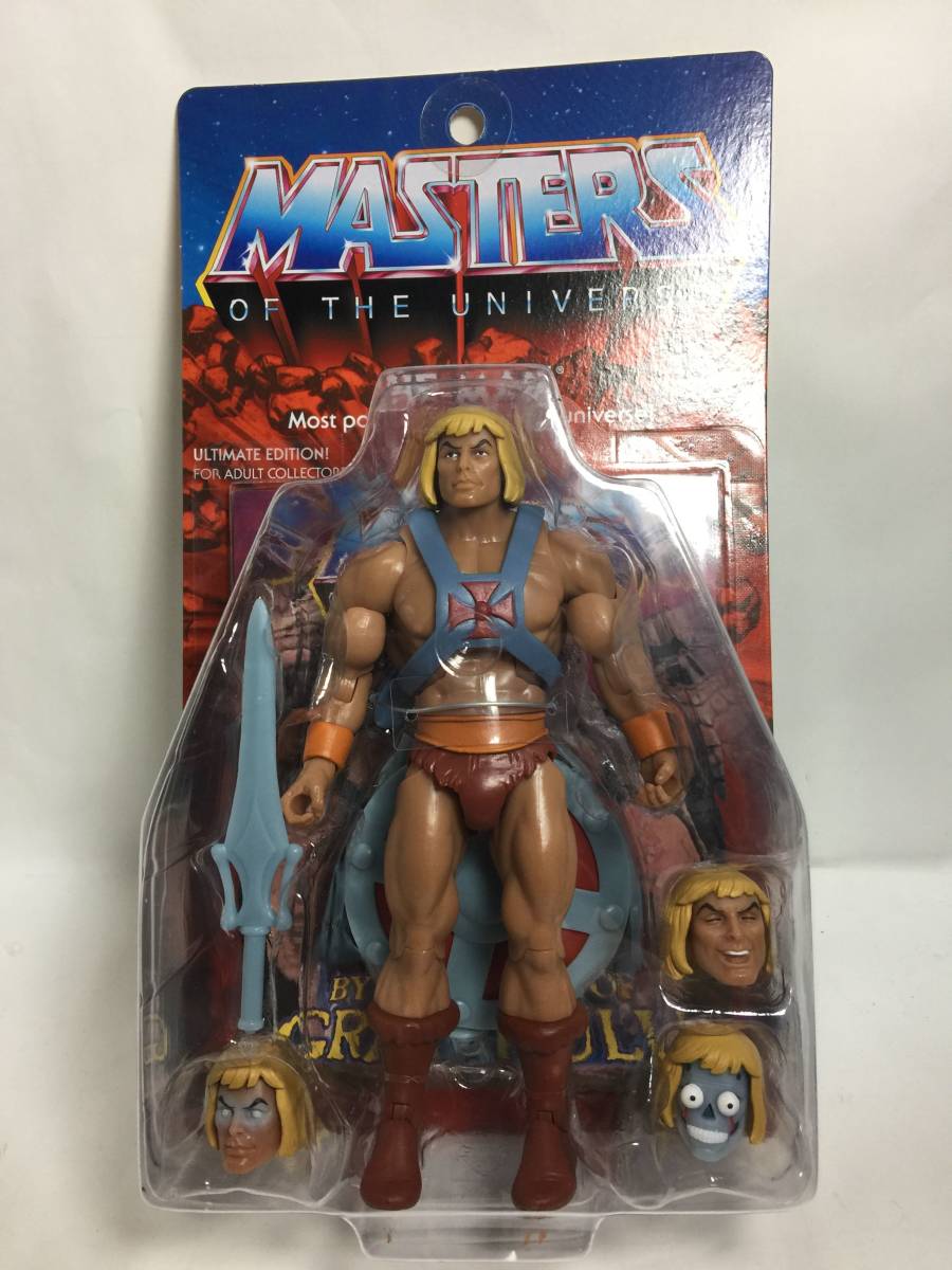 SUPER7 マスターズオブユニバース　ヒーマン アニメ版　ultimate MOTU masters of universe マテル　b