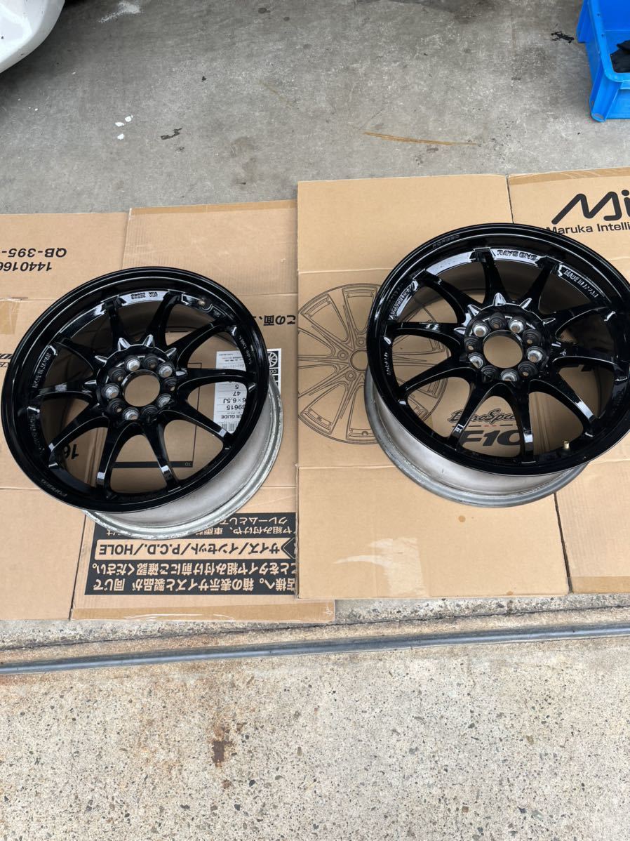 レイズCE28 16インチ7JOFFプラス48 5穴PCD100 2本 86BRZ ZN6