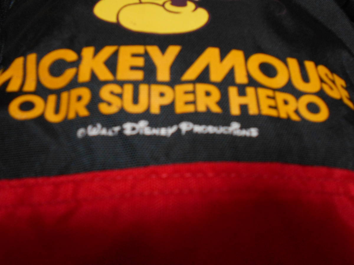 １９７０年代製 MICKEY MOUSE DISNEY ミッキーマウス リュック バック 