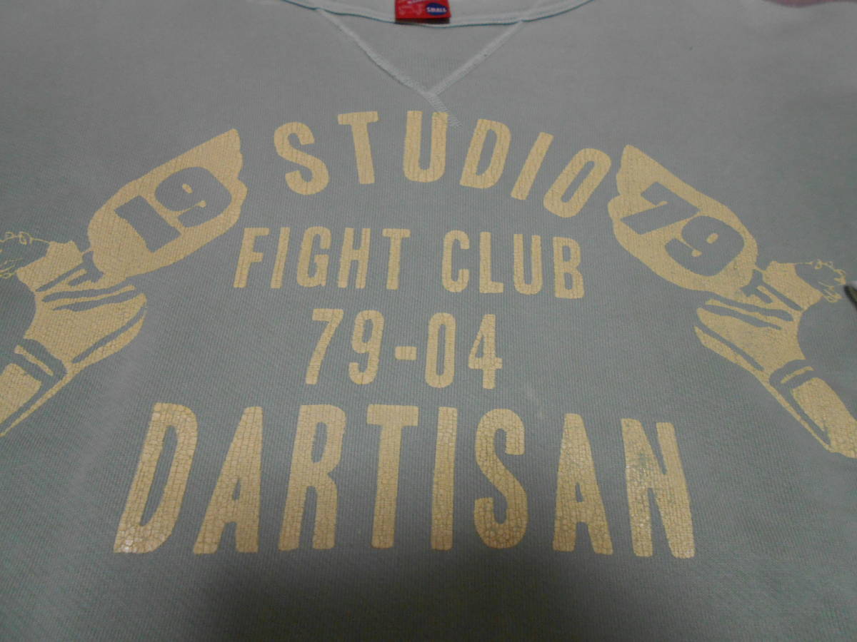 STUDIO DARTISAN スタジオ ダルチザン 両Vガゼット ビンテージ コットン１００％ スウェット SWEATS VINTAGE TRACK&FIELD WING FOOT_画像3