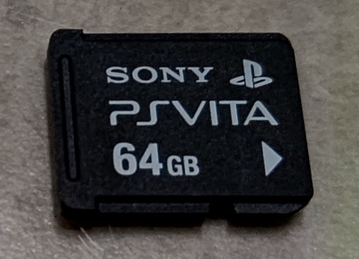 PSVita メモリーカード64GB 純正 1