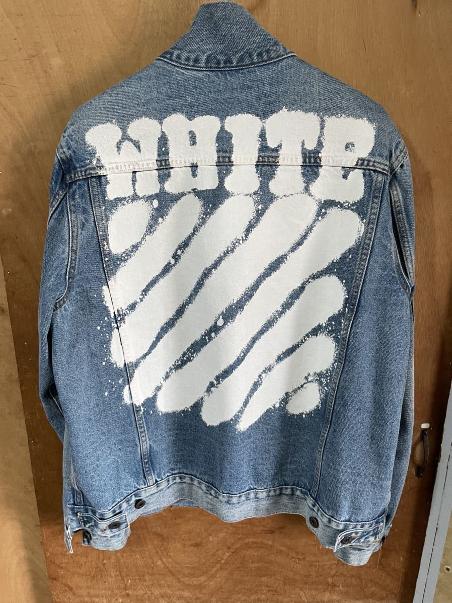OFF WHITE オフホワイト パッチワークデニムジャケット 15AW