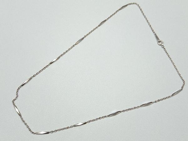 1500円のイヤリング プラチナ ネックレス チェーン Pm ネックレス