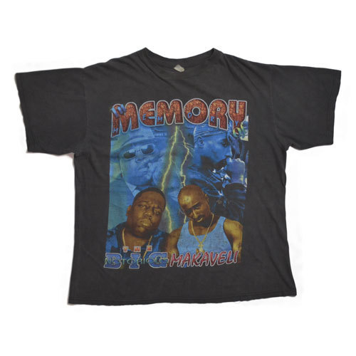 Vintage T-Shirt / ヴィンテージ Tシャツ】TUPAC & B.I.G MEMORY