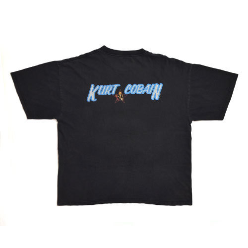 【Vintage T-Shirt / ヴィンテージ Tシャツ】Kurt Cobain Star Graphic , カート・コバーン スター 星《SIZE : XL》の画像3