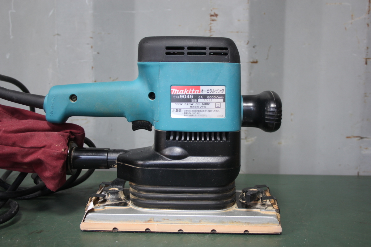 オービタル】 ヤフオク! - makita マキタ オービタルサンダー 9046