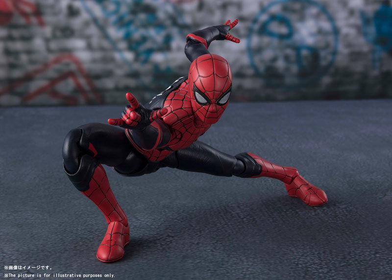 ★♪国内正規品 S.H.Figuarts フィギュアーツ スパイダーマン アップグレードスーツ ファー・フロム・ホーム Ver. ★ノー・ウェイ・ホーム_見本画像です。