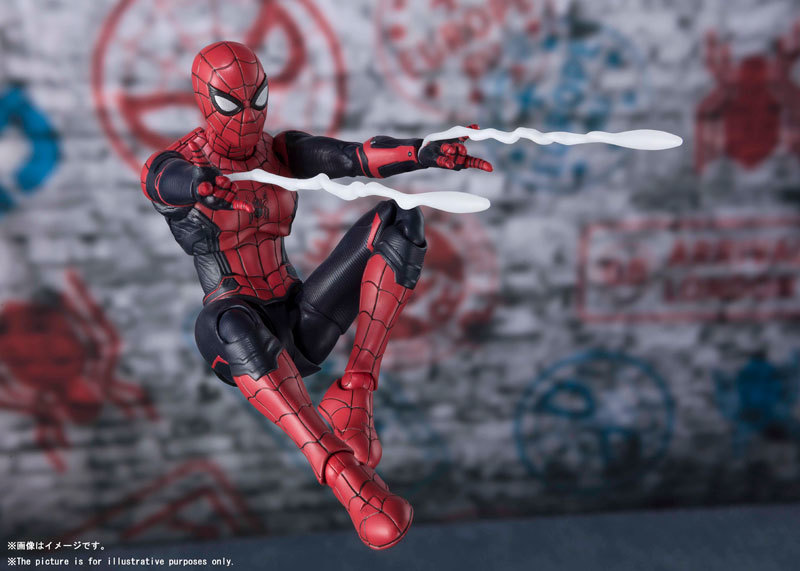 ★♪国内正規品 S.H.Figuarts フィギュアーツ スパイダーマン アップグレードスーツ ファー・フロム・ホーム Ver. ★ノー・ウェイ・ホーム_見本画像です。