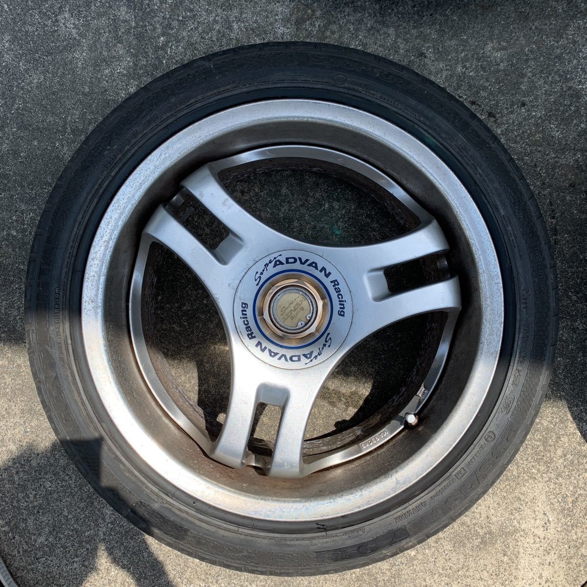 絶版品】スーパーアドバンレーシング SA3R 17インチ 9j +38 5穴 PCD