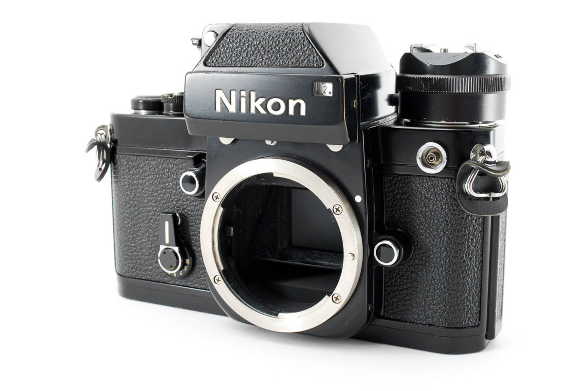 ニコン Nikon F2 フォトミック BODY＋AS-１ ブラック フィルムカメラ 
