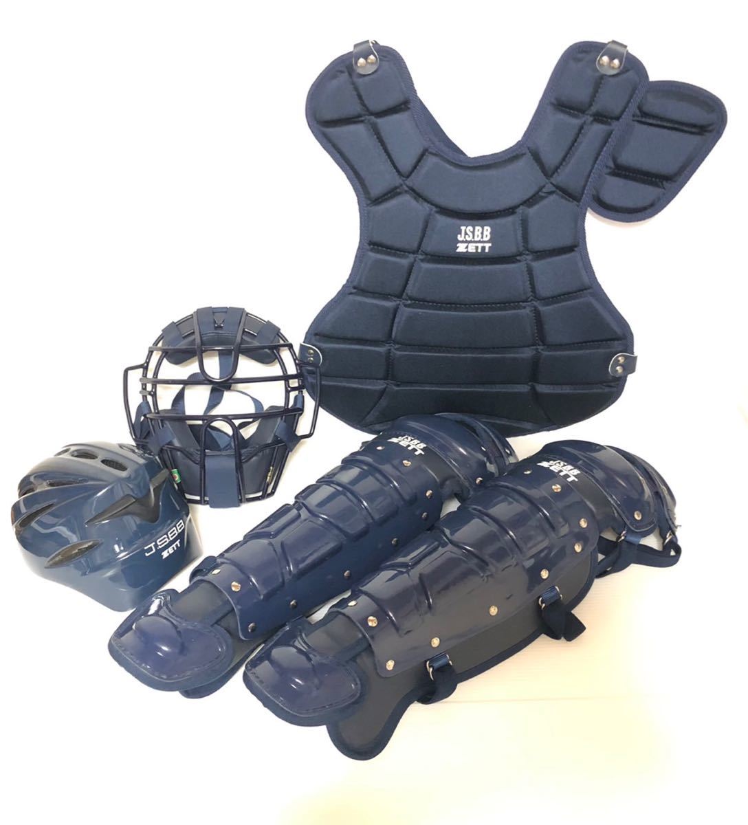 ZETT ゼット 軟式野球 JSBB 捕手 キャッチャー防具一式 kanfa720.com