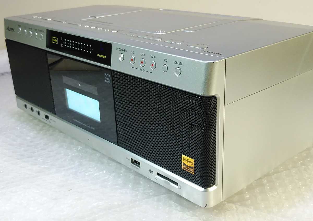 東芝 TOSHIBA SD USB CDラジオカセットレコーダーTY-AK1 ハイレゾ