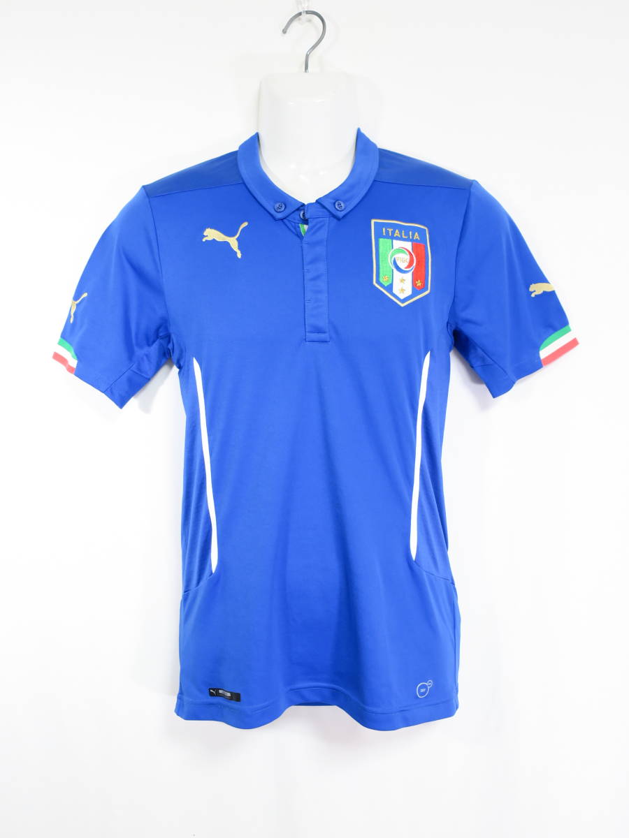 イタリア 代表 2014 ホーム ユニフォーム S プーマ PUMA 送料無料 ITALY ITALIA サッカー シャツ_画像1