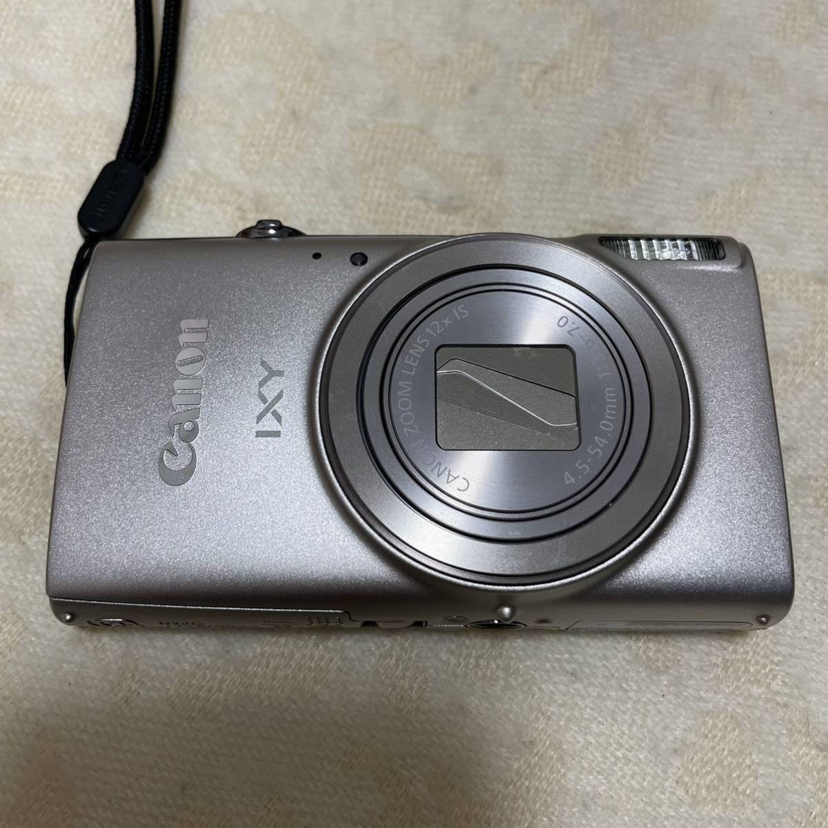 通電確認済☆ デジタルカメラ Canon IXY 650 シルバー silver camera
